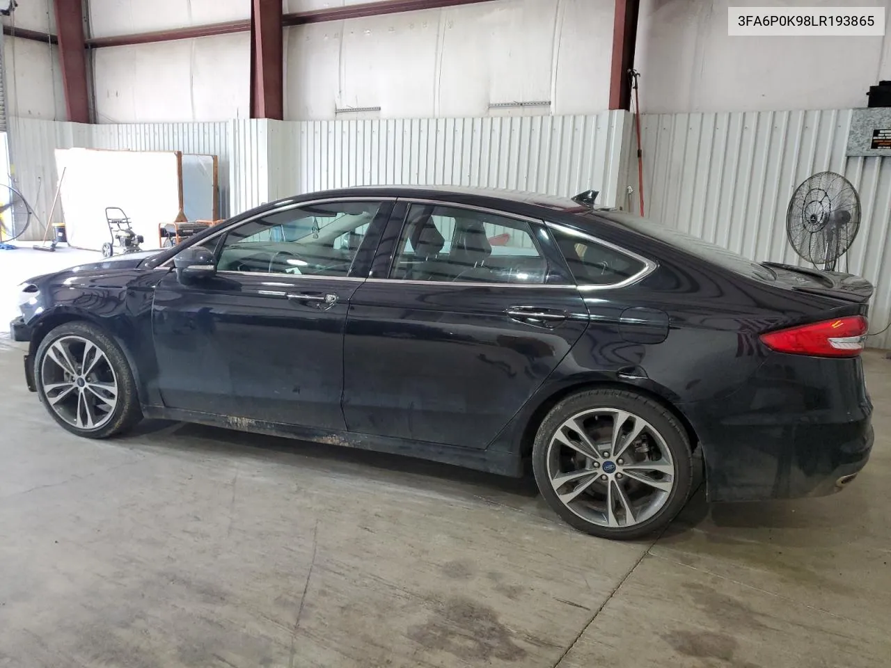 2020 Ford Fusion Titanium VIN: 3FA6P0K98LR193865 Lot: 61039614