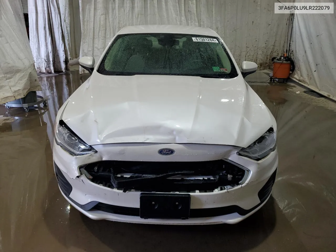 2020 Ford Fusion Se VIN: 3FA6P0LU9LR222079 Lot: 61501284