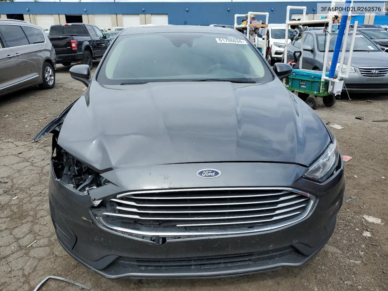 3FA6P0HD2LR262576 2020 Ford Fusion Se