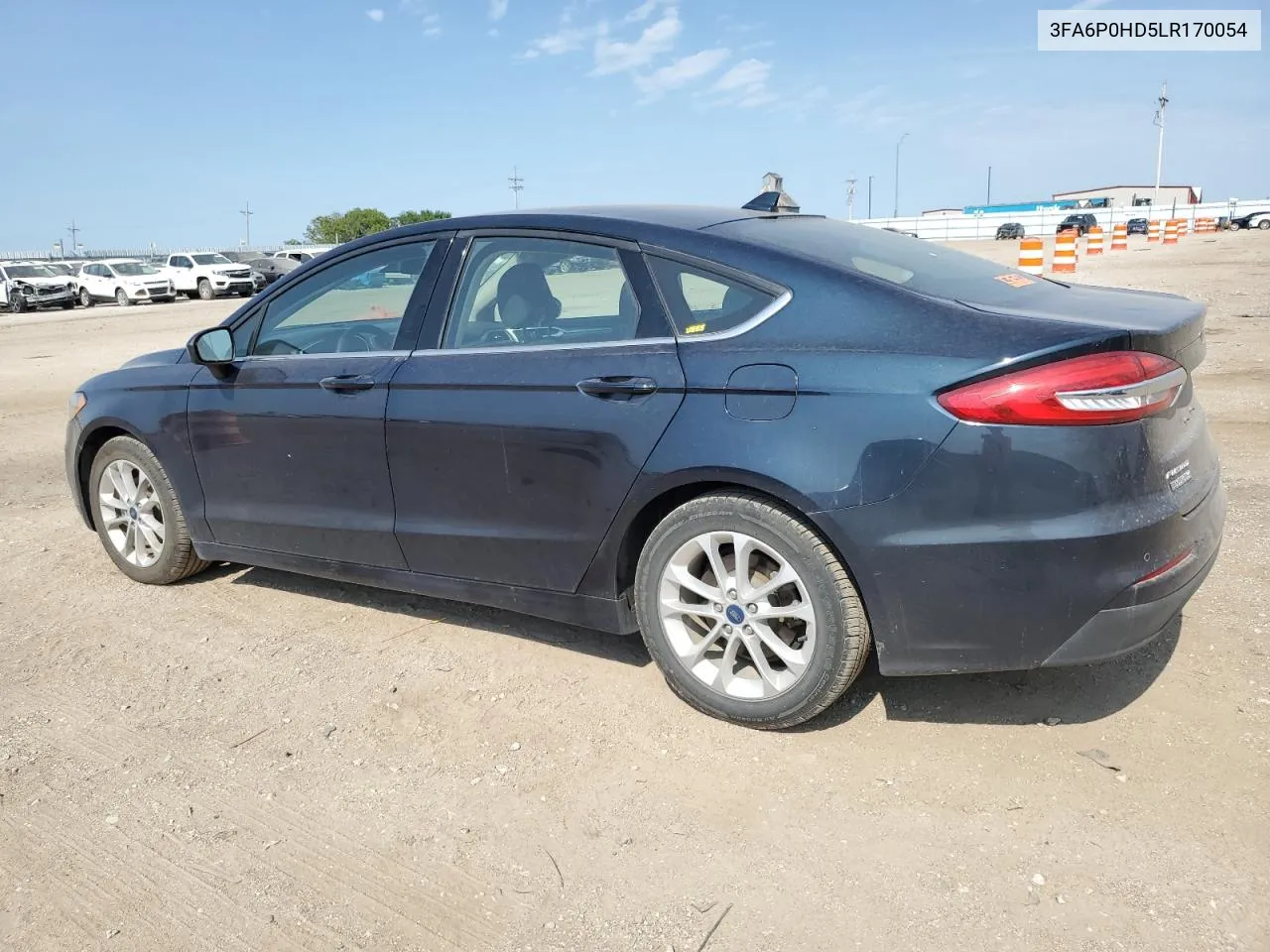 2020 Ford Fusion Se VIN: 3FA6P0HD5LR170054 Lot: 63468044