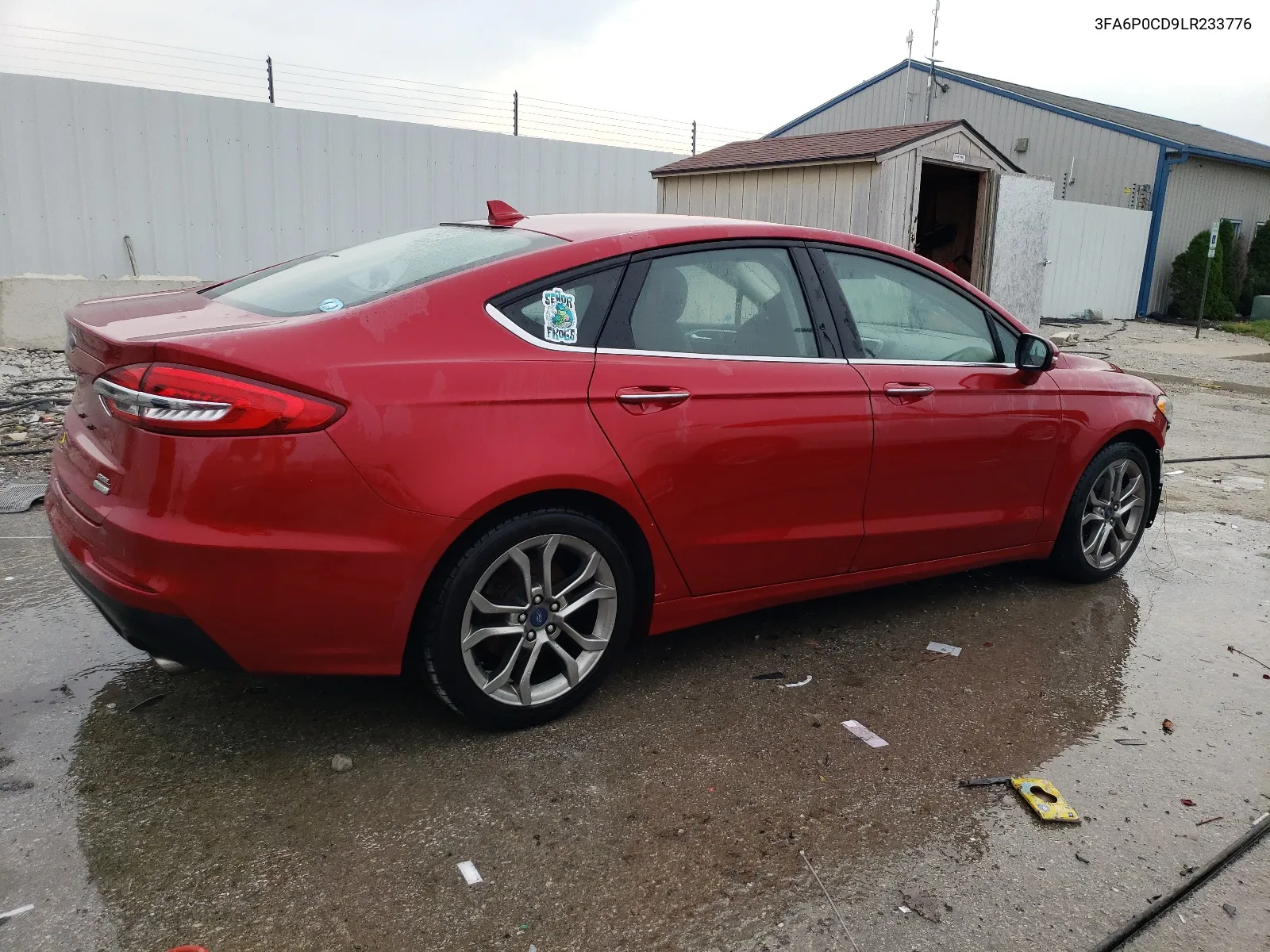 2020 Ford Fusion Sel VIN: 3FA6P0CD9LR233776 Lot: 63975864