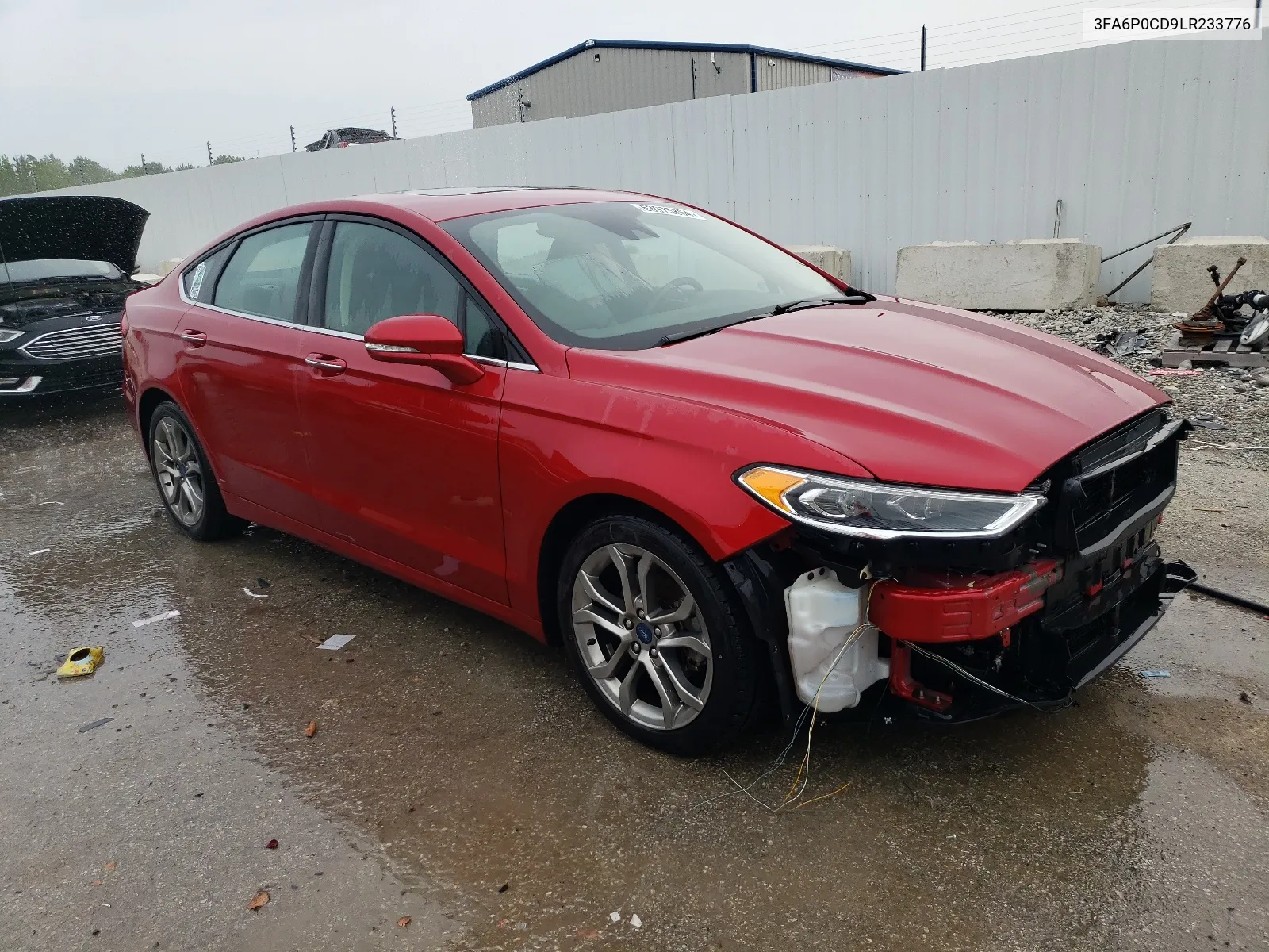 2020 Ford Fusion Sel VIN: 3FA6P0CD9LR233776 Lot: 63975864