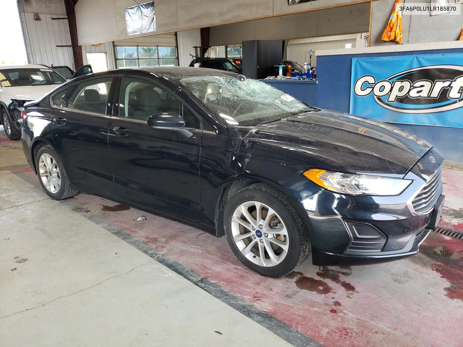 3FA6P0LU1LR185870 2020 Ford Fusion Se