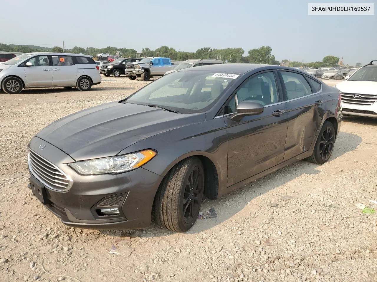 2020 Ford Fusion Se VIN: 3FA6P0HD9LR169537 Lot: 64494474