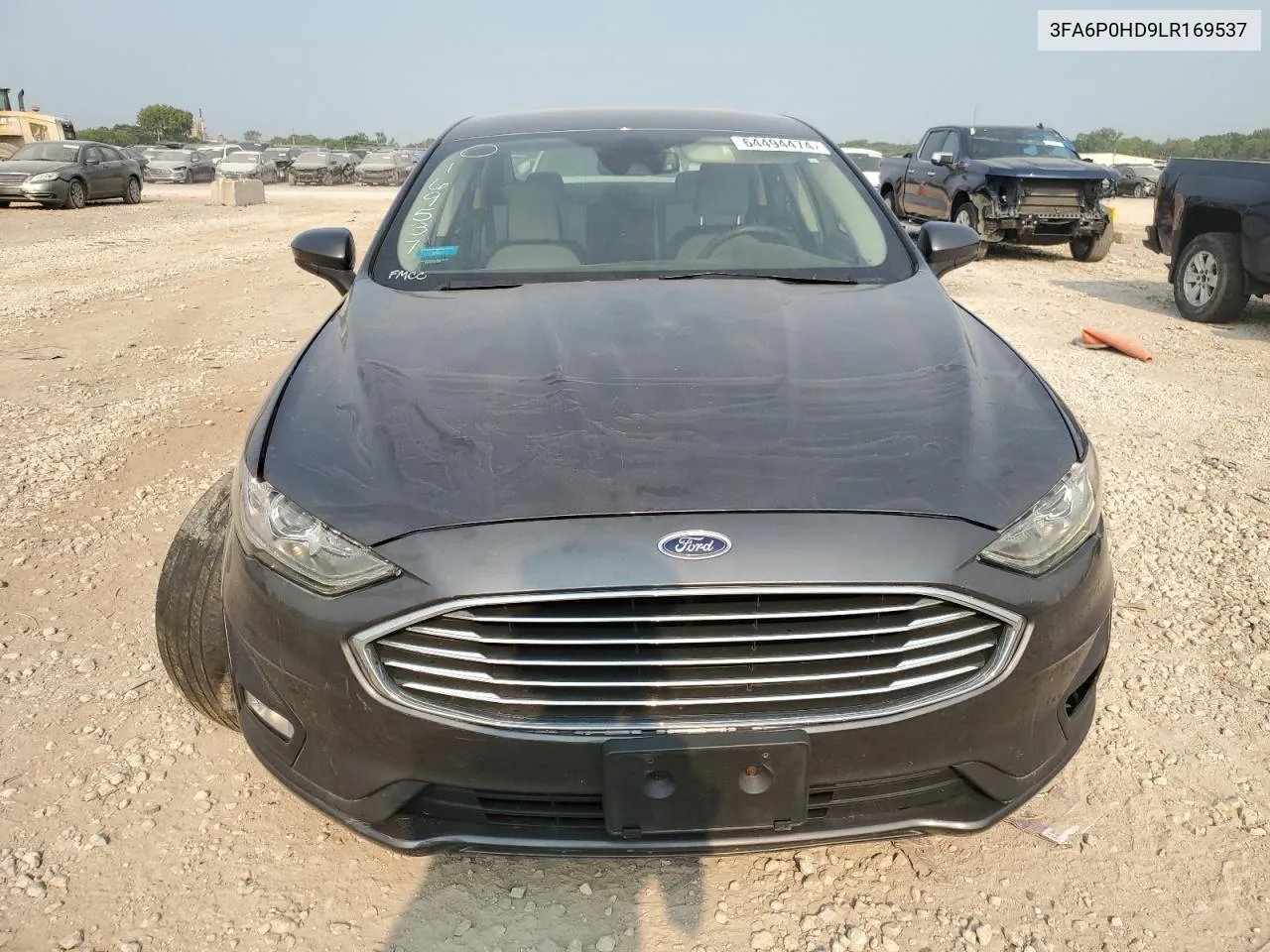 2020 Ford Fusion Se VIN: 3FA6P0HD9LR169537 Lot: 64494474