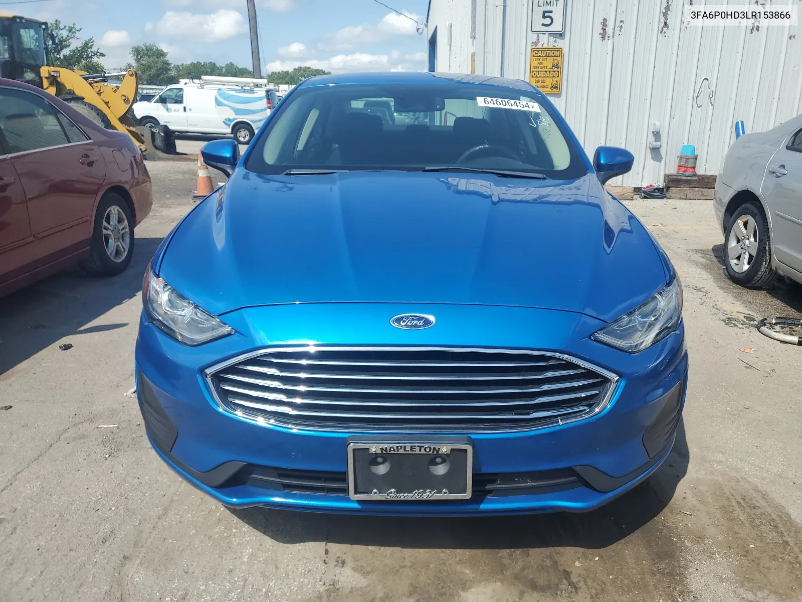 3FA6P0HD3LR153866 2020 Ford Fusion Se