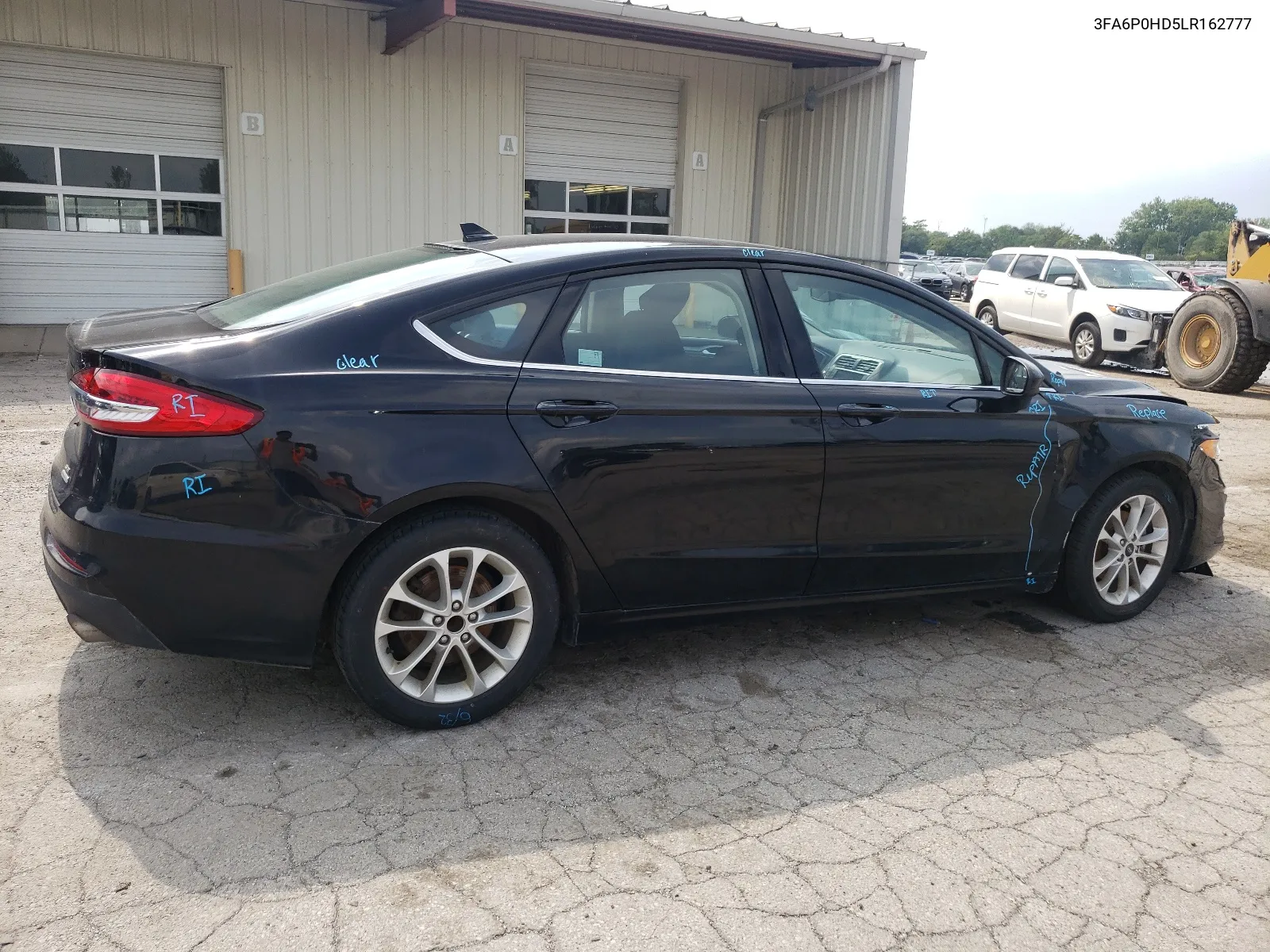 3FA6P0HD5LR162777 2020 Ford Fusion Se