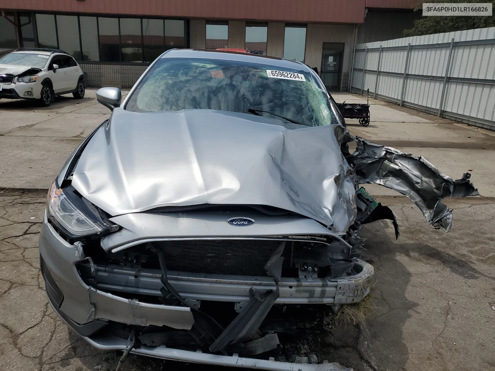 2020 Ford Fusion Se VIN: 3FA6P0HD1LR166826 Lot: 65962284