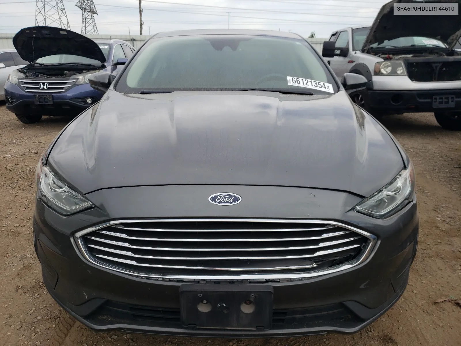 3FA6P0HD0LR144610 2020 Ford Fusion Se