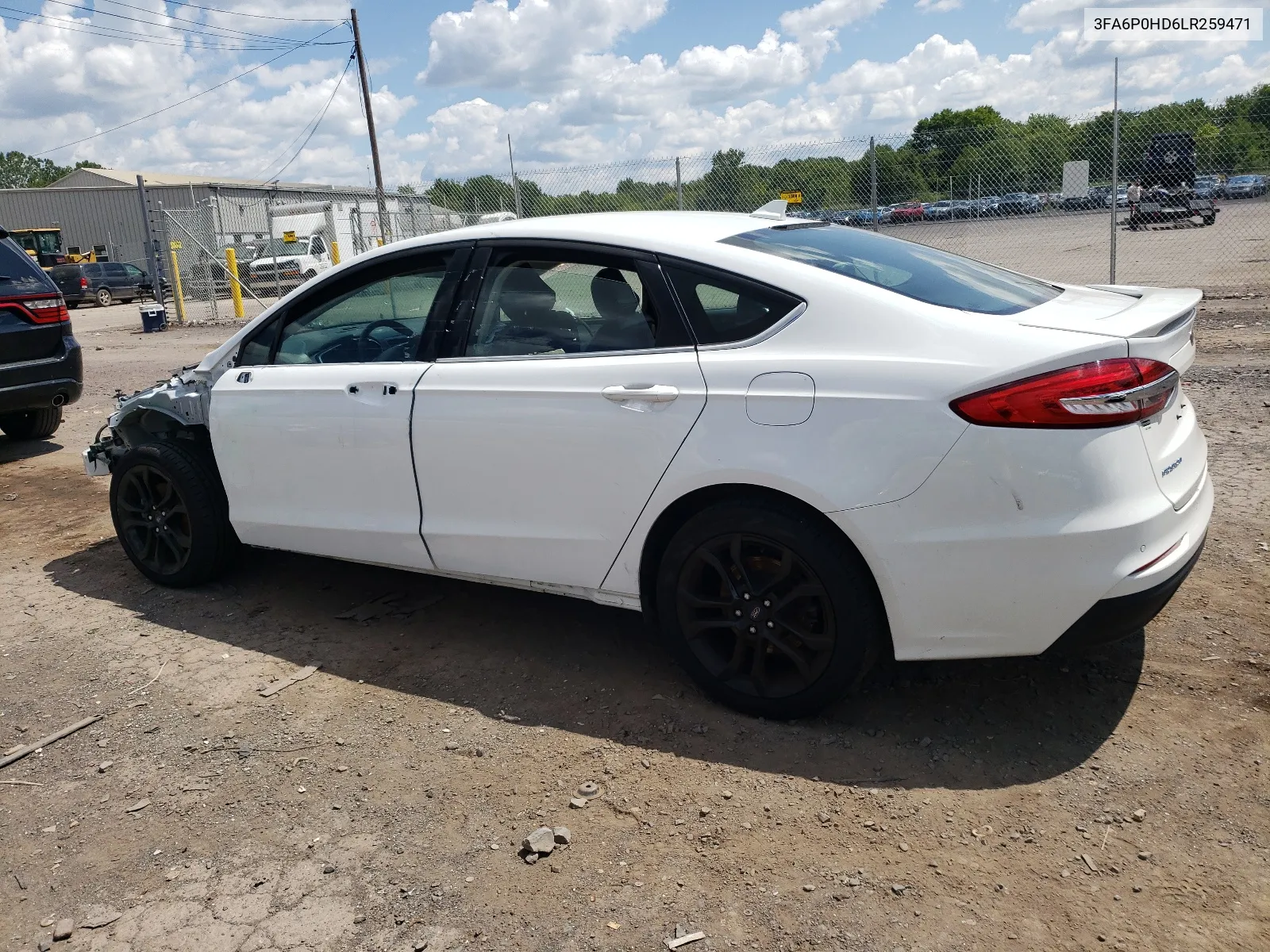 3FA6P0HD6LR259471 2020 Ford Fusion Se