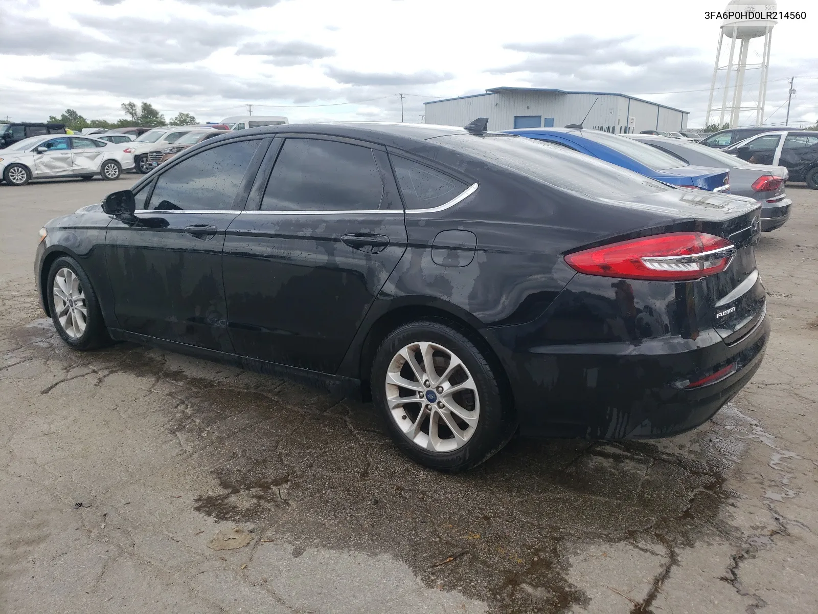 2020 Ford Fusion Se VIN: 3FA6P0HD0LR214560 Lot: 66500734