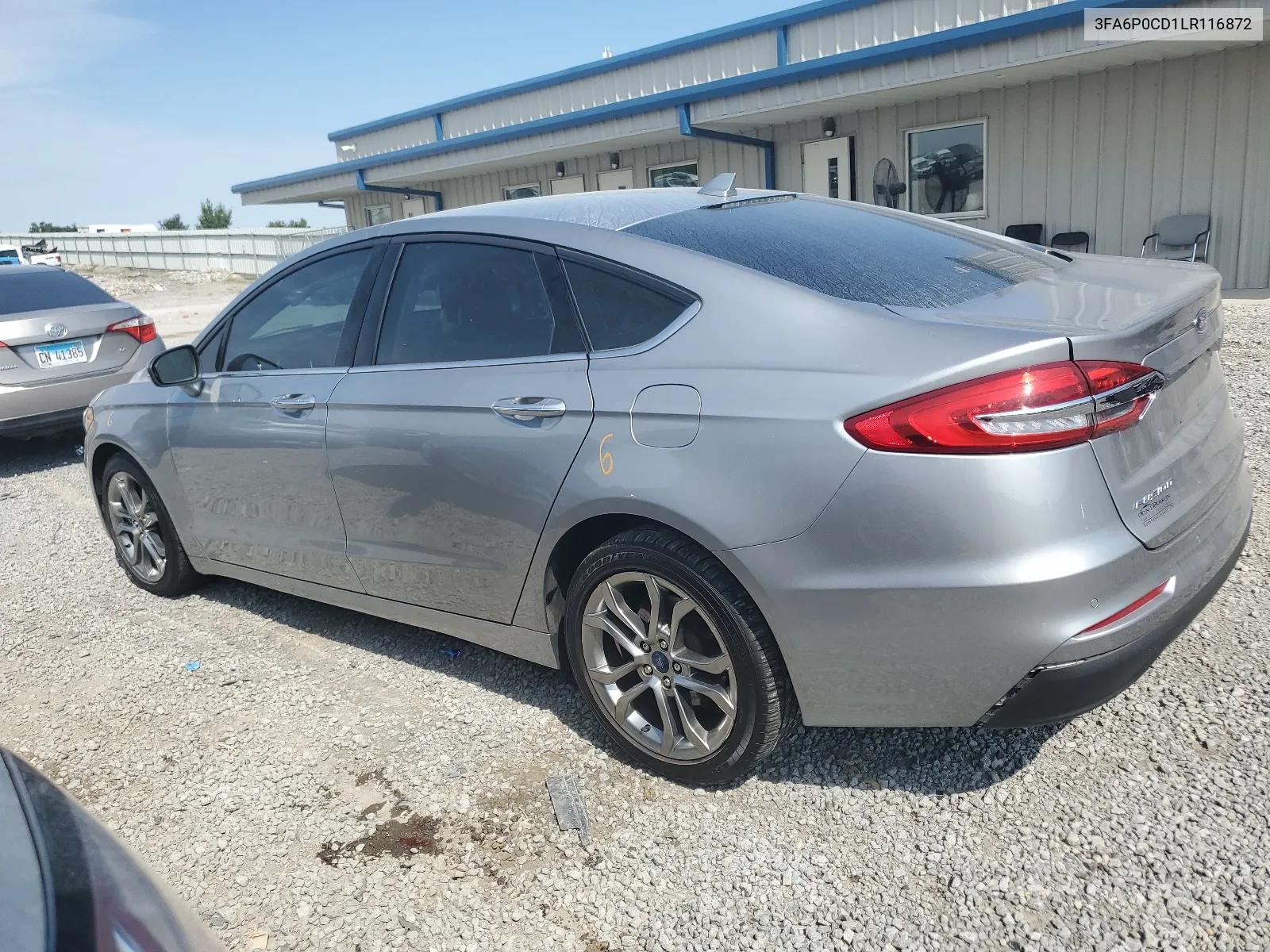 2020 Ford Fusion Sel VIN: 3FA6P0CD1LR116872 Lot: 66665734