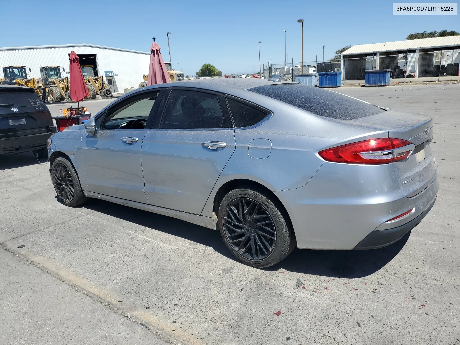 2020 Ford Fusion Sel VIN: 3FA6P0CD7LR115225 Lot: 66821384