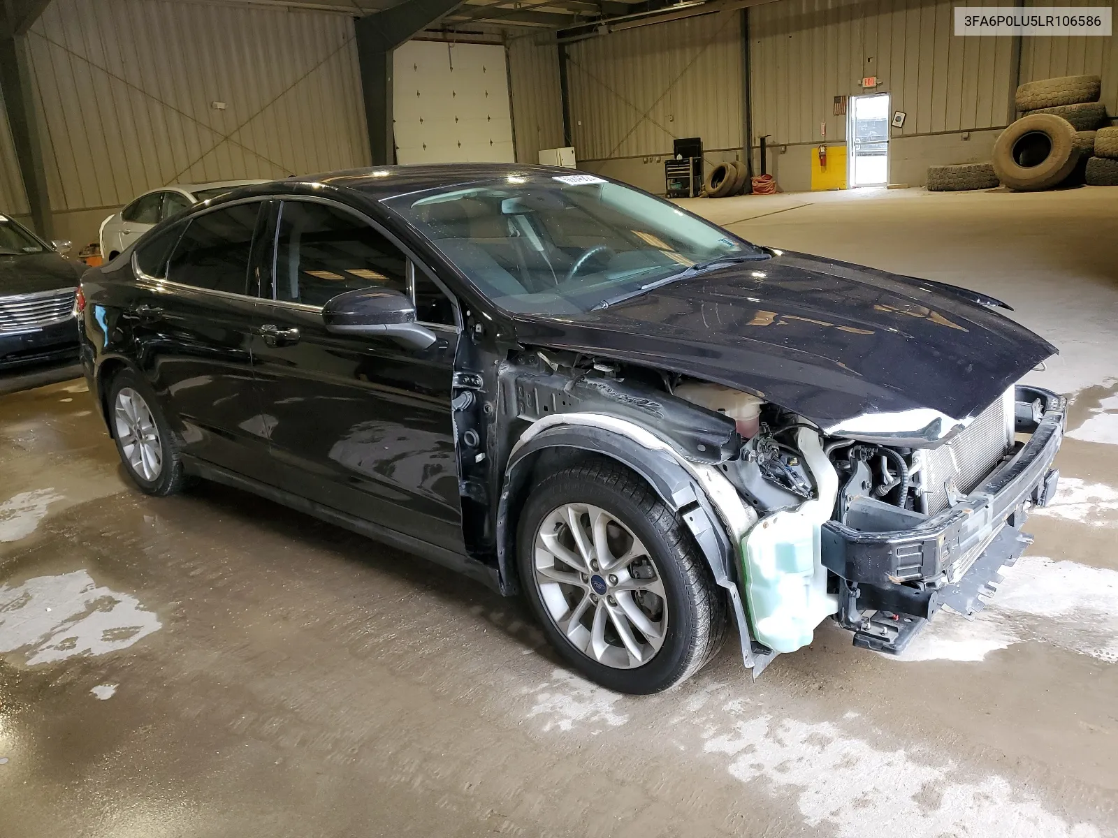 2020 Ford Fusion Se VIN: 3FA6P0LU5LR106586 Lot: 66846824