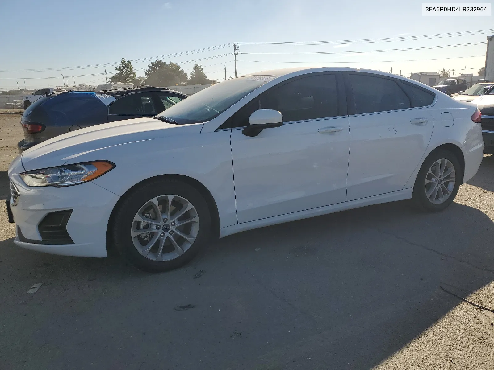 2020 Ford Fusion Se VIN: 3FA6P0HD4LR232964 Lot: 66998164