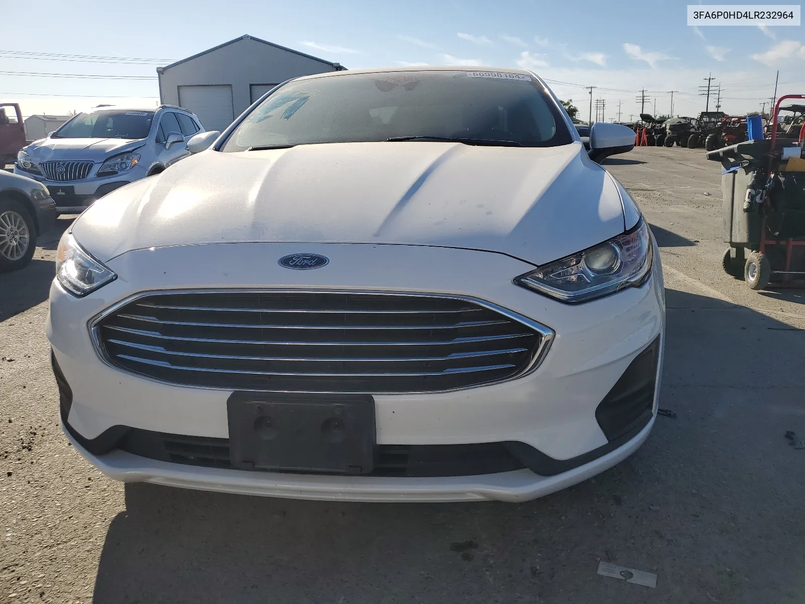 2020 Ford Fusion Se VIN: 3FA6P0HD4LR232964 Lot: 66998164