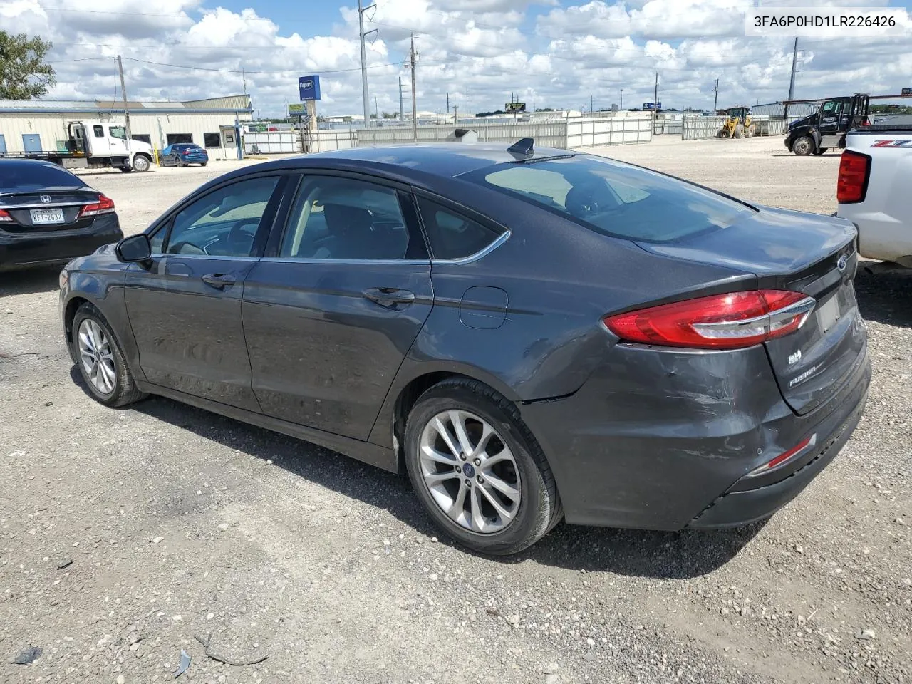 2020 Ford Fusion Se VIN: 3FA6P0HD1LR226426 Lot: 67482594