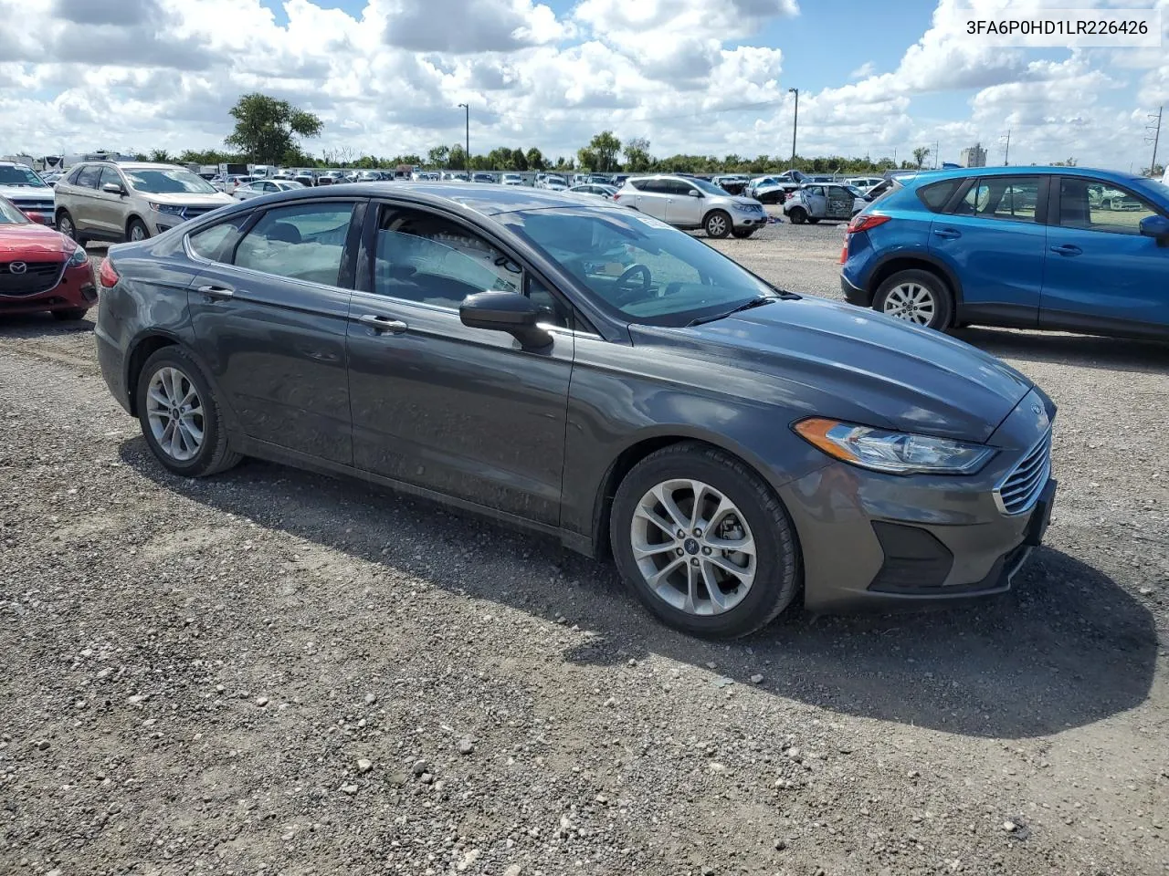 2020 Ford Fusion Se VIN: 3FA6P0HD1LR226426 Lot: 67482594