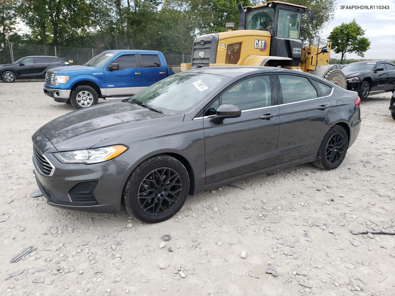 2020 Ford Fusion Se VIN: 3FA6P0HD9LR110343 Lot: 67668074