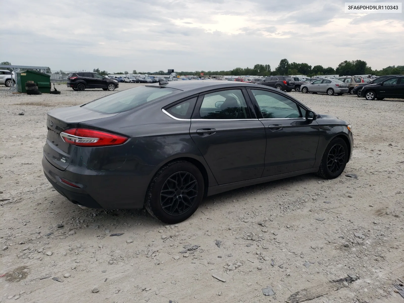 3FA6P0HD9LR110343 2020 Ford Fusion Se