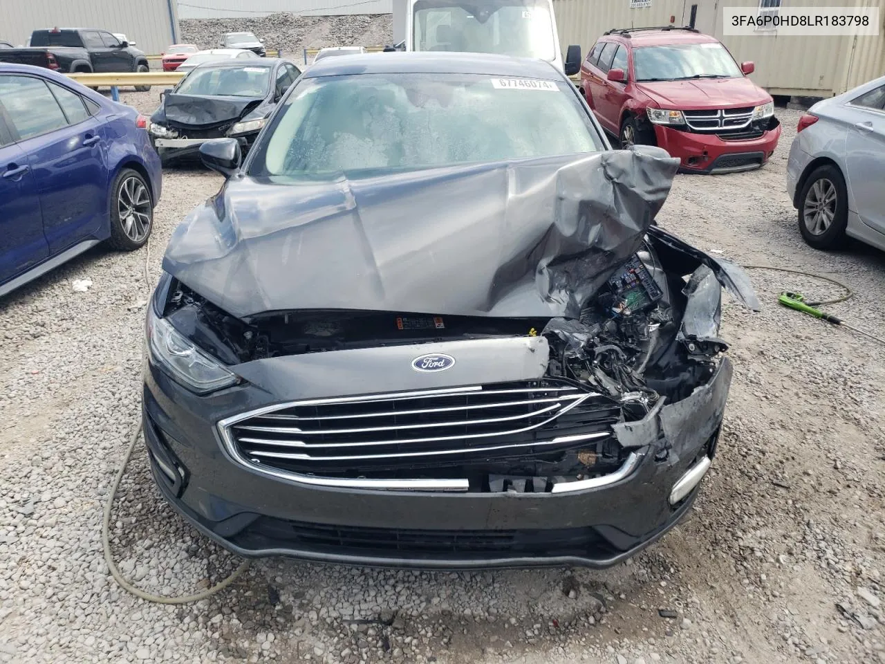 3FA6P0HD8LR183798 2020 Ford Fusion Se