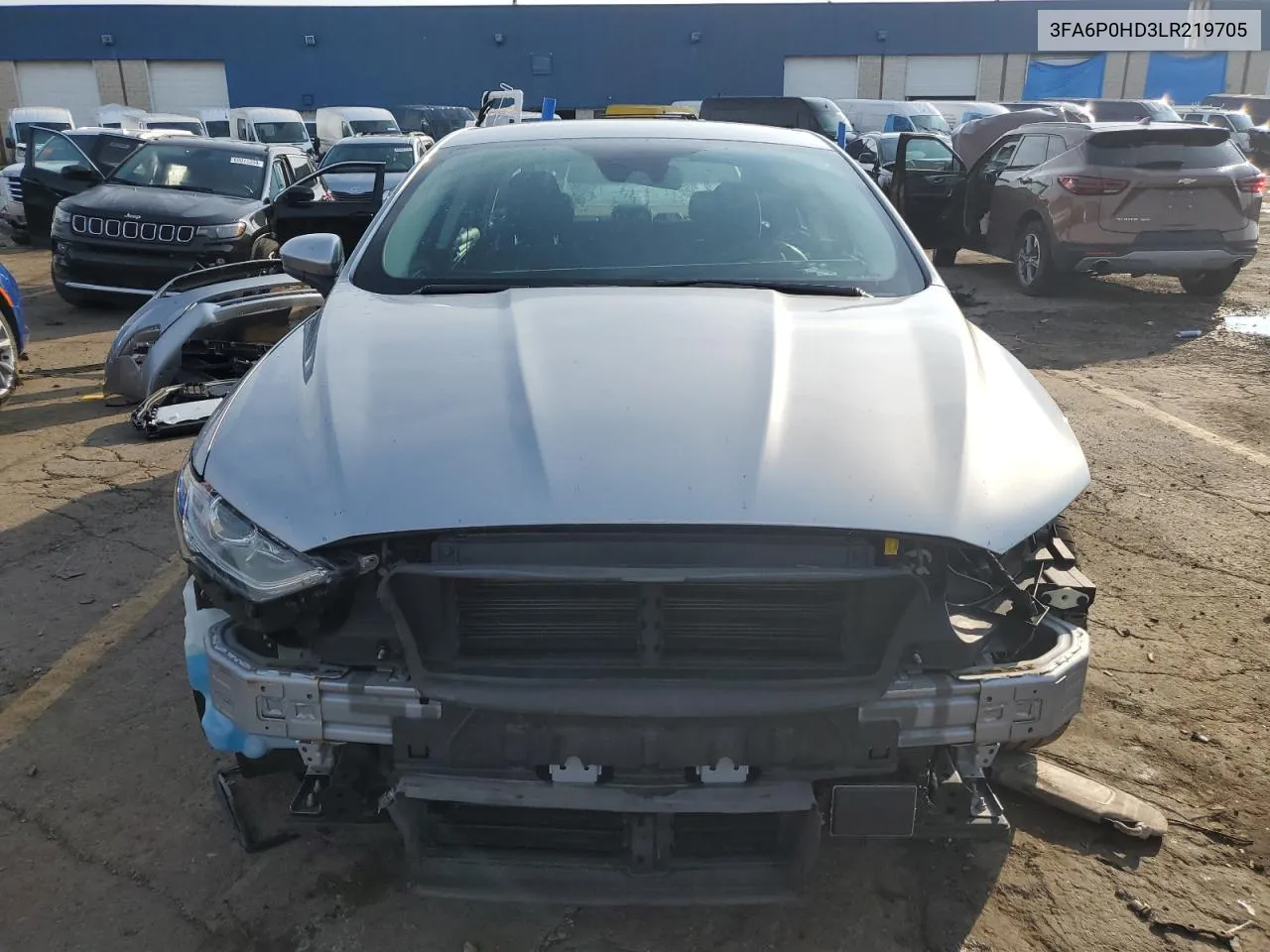 3FA6P0HD3LR219705 2020 Ford Fusion Se