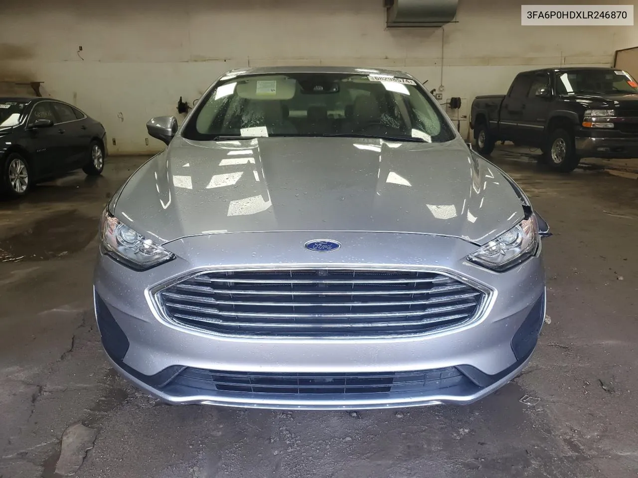 2020 Ford Fusion Se VIN: 3FA6P0HDXLR246870 Lot: 68298574