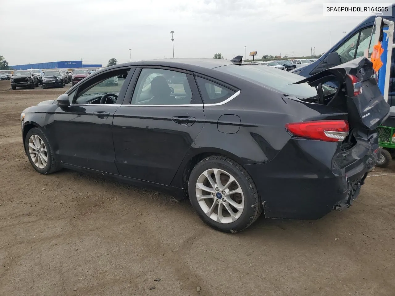 2020 Ford Fusion Se VIN: 3FA6P0HD0LR164565 Lot: 68391444