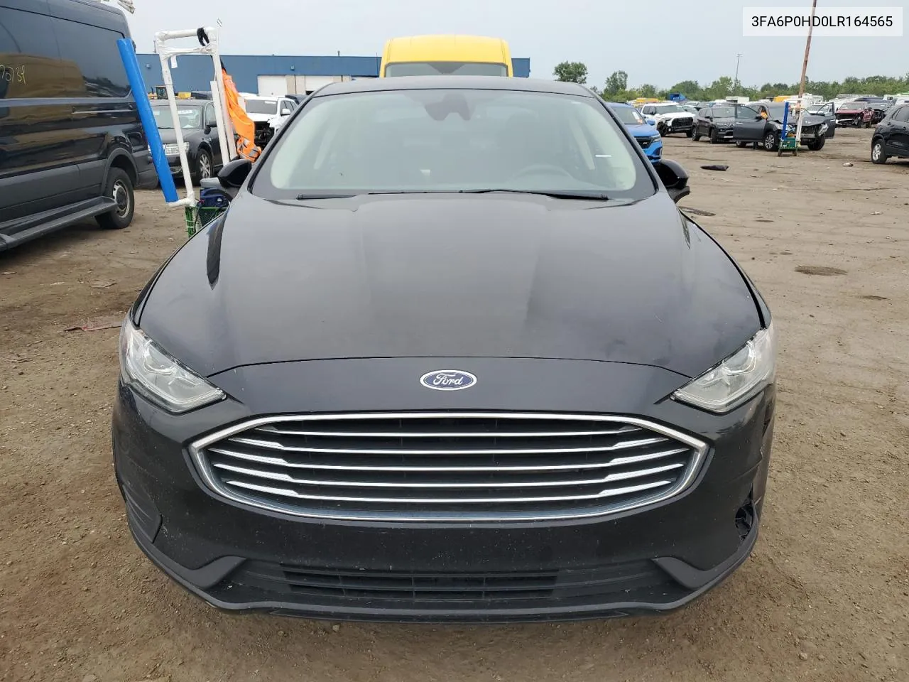 2020 Ford Fusion Se VIN: 3FA6P0HD0LR164565 Lot: 68391444