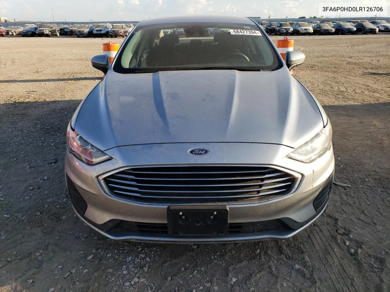 3FA6P0HD0LR126706 2020 Ford Fusion Se