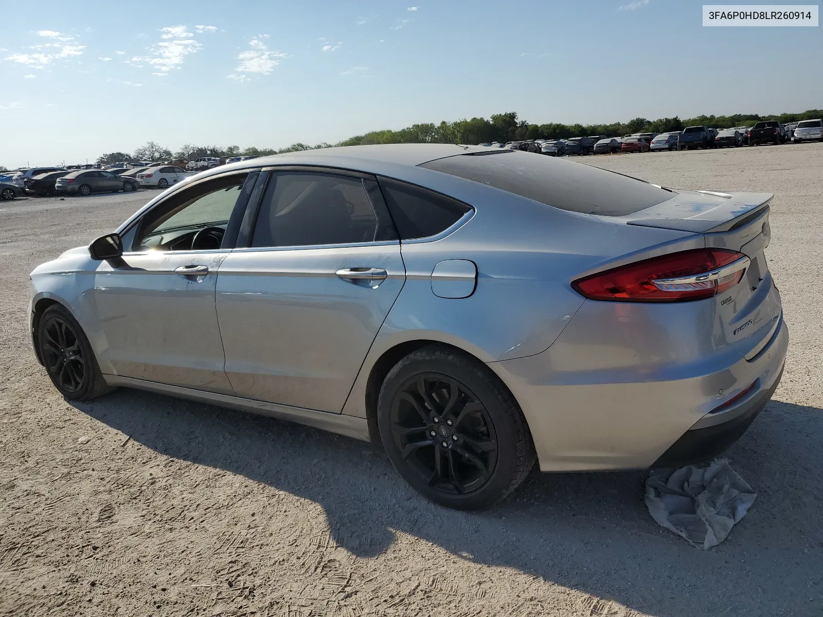 2020 Ford Fusion Se VIN: 3FA6P0HD8LR260914 Lot: 68696124