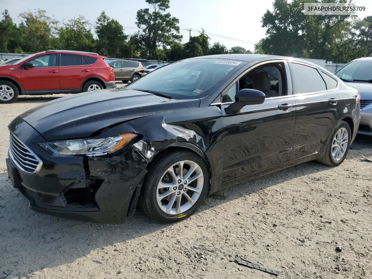 3FA6P0HD5LR253709 2020 Ford Fusion Se