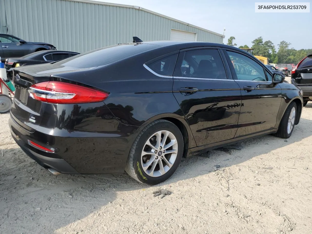 2020 Ford Fusion Se VIN: 3FA6P0HD5LR253709 Lot: 68705034