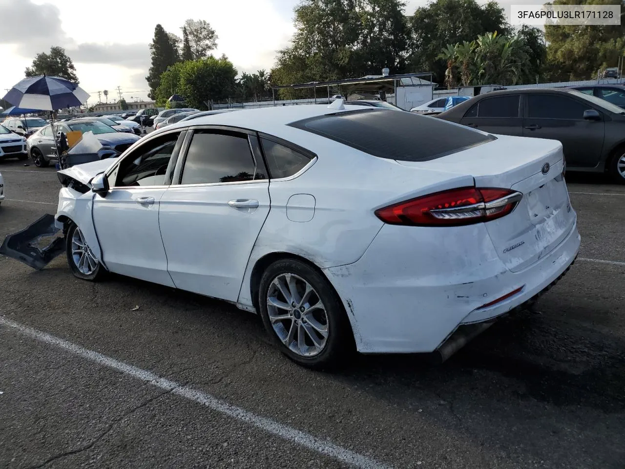 3FA6P0LU3LR171128 2020 Ford Fusion Se