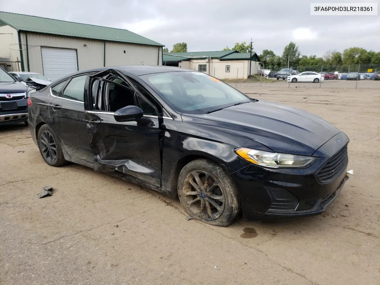 2020 Ford Fusion Se VIN: 3FA6P0HD3LR218361 Lot: 69238704