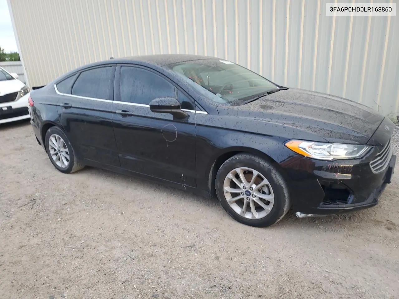 2020 Ford Fusion Se VIN: 3FA6P0HD0LR168860 Lot: 69387624