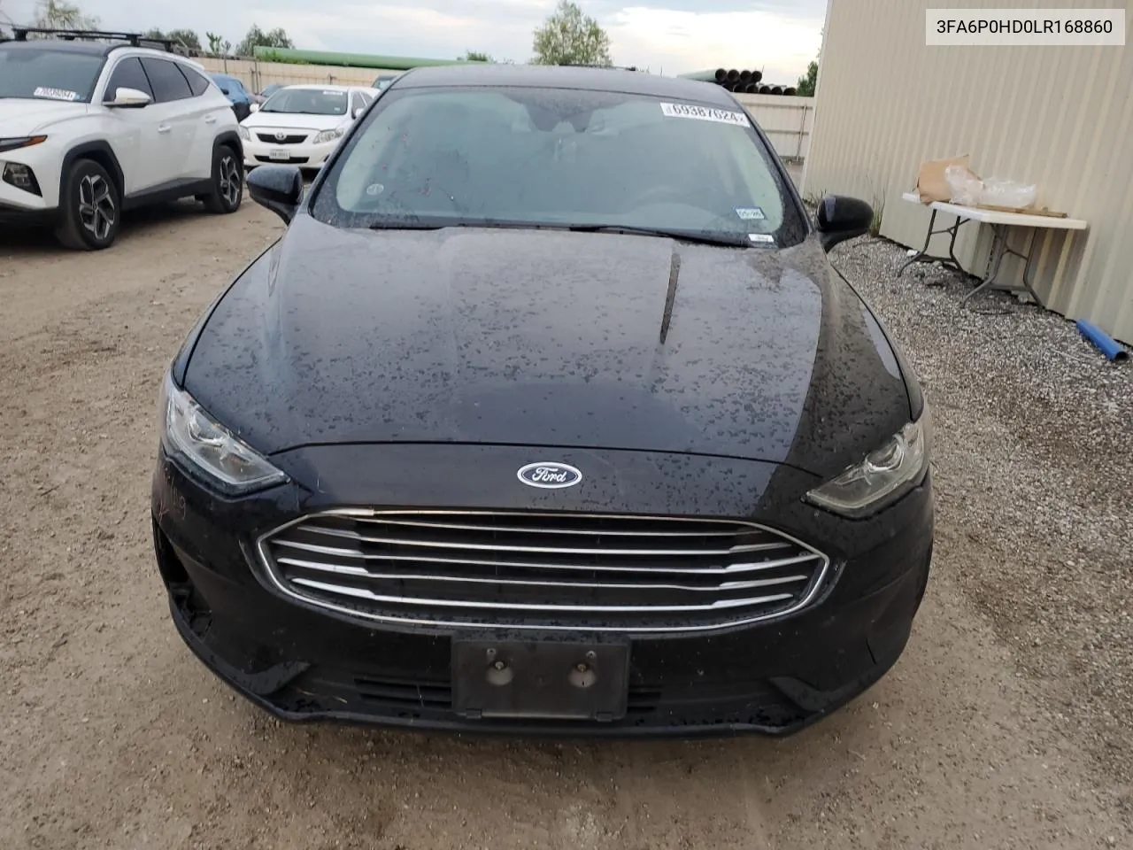 3FA6P0HD0LR168860 2020 Ford Fusion Se