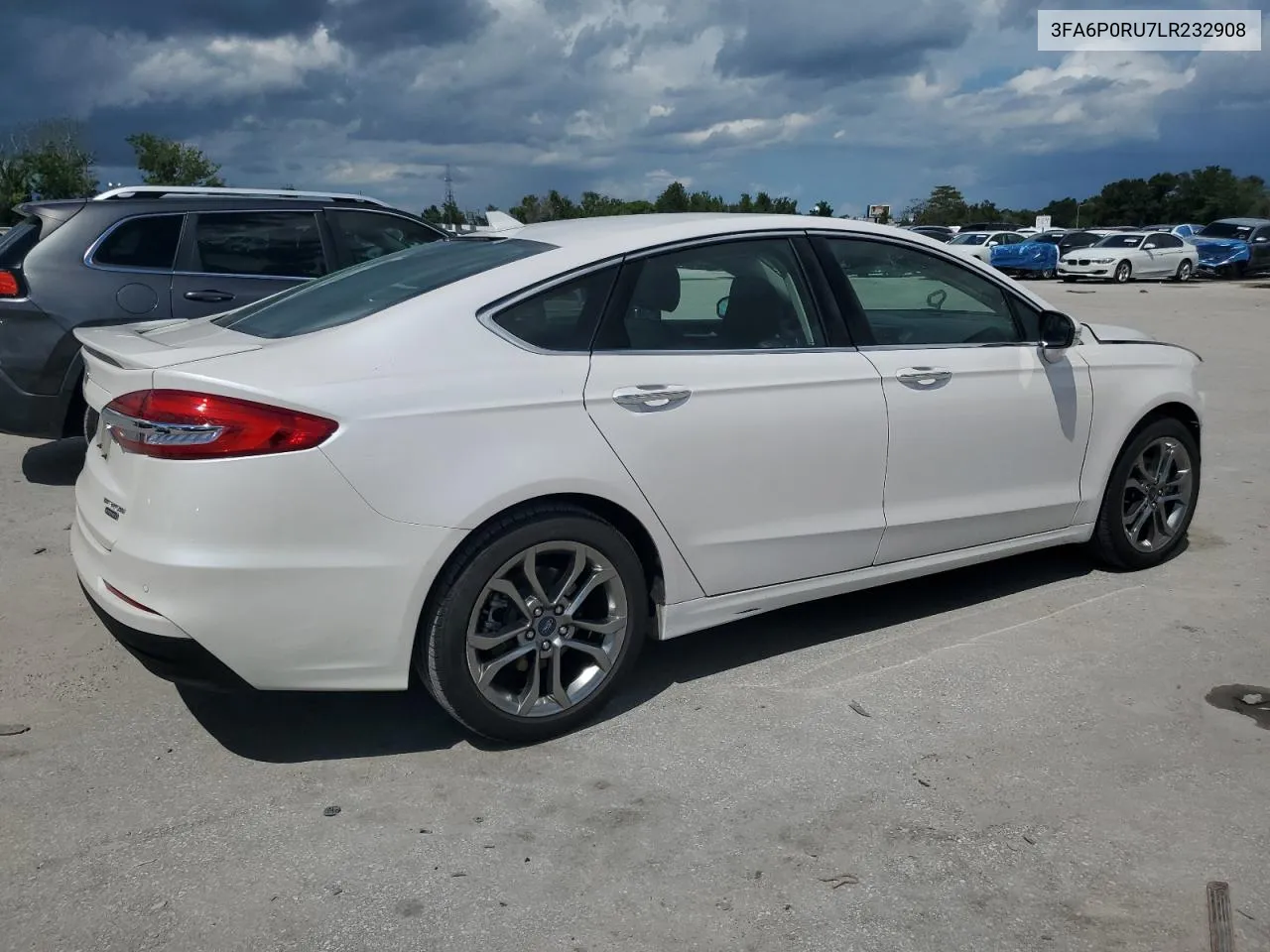 2020 Ford Fusion Titanium VIN: 3FA6P0RU7LR232908 Lot: 69522764