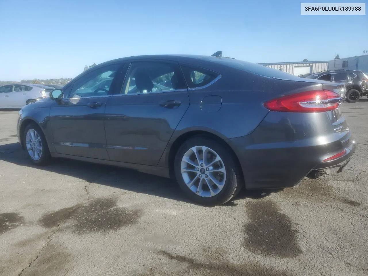 3FA6P0LU0LR189988 2020 Ford Fusion Se