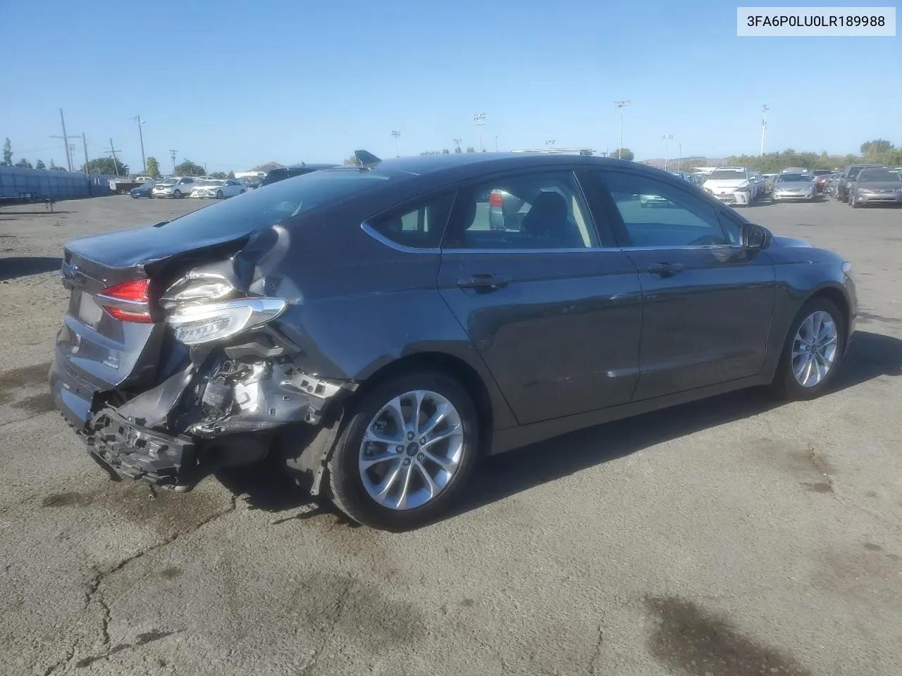 3FA6P0LU0LR189988 2020 Ford Fusion Se