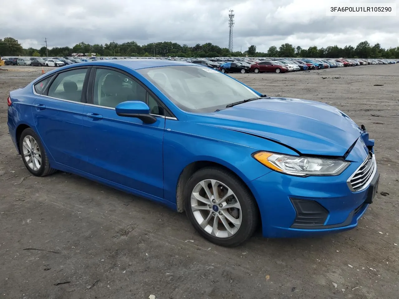 3FA6P0LU1LR105290 2020 Ford Fusion Se