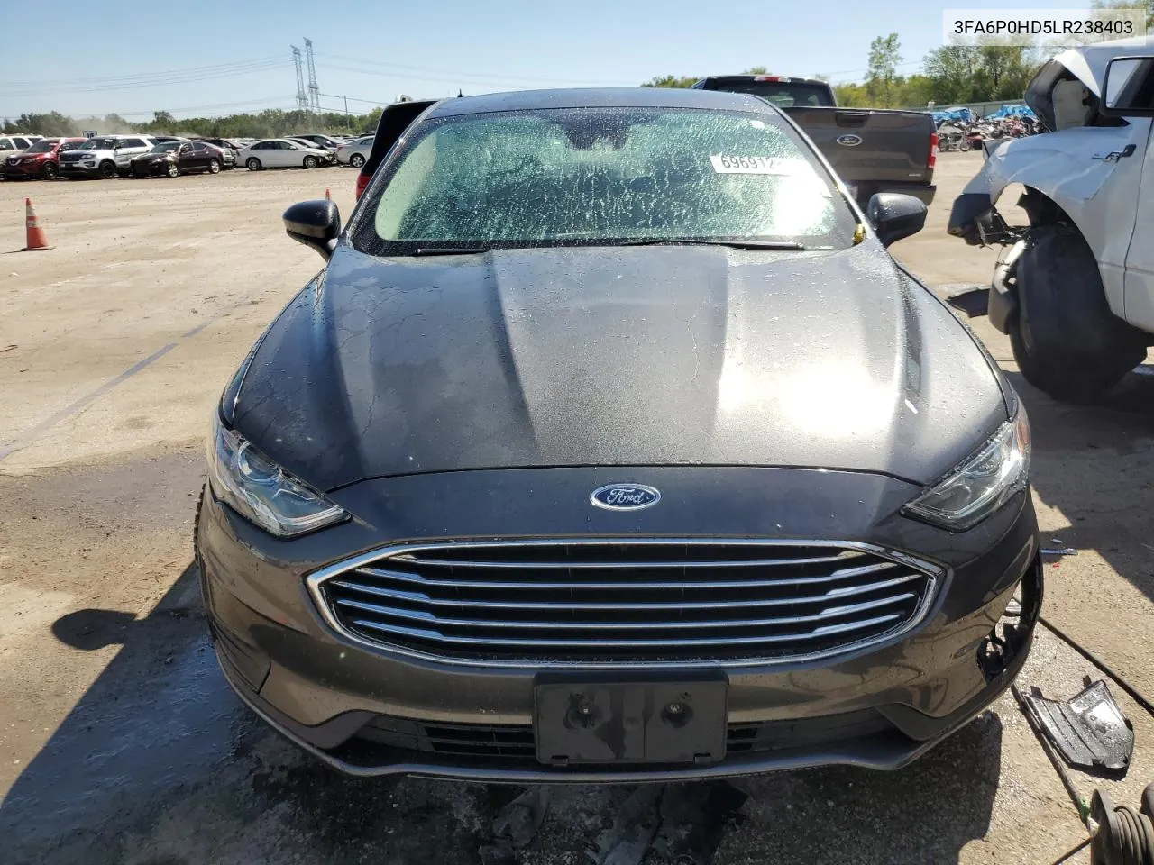 3FA6P0HD5LR238403 2020 Ford Fusion Se