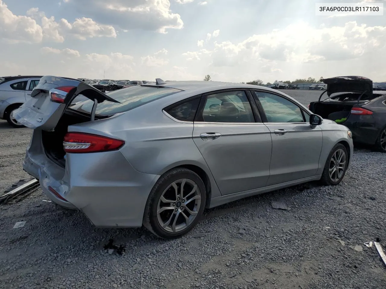 3FA6P0CD3LR117103 2020 Ford Fusion Sel