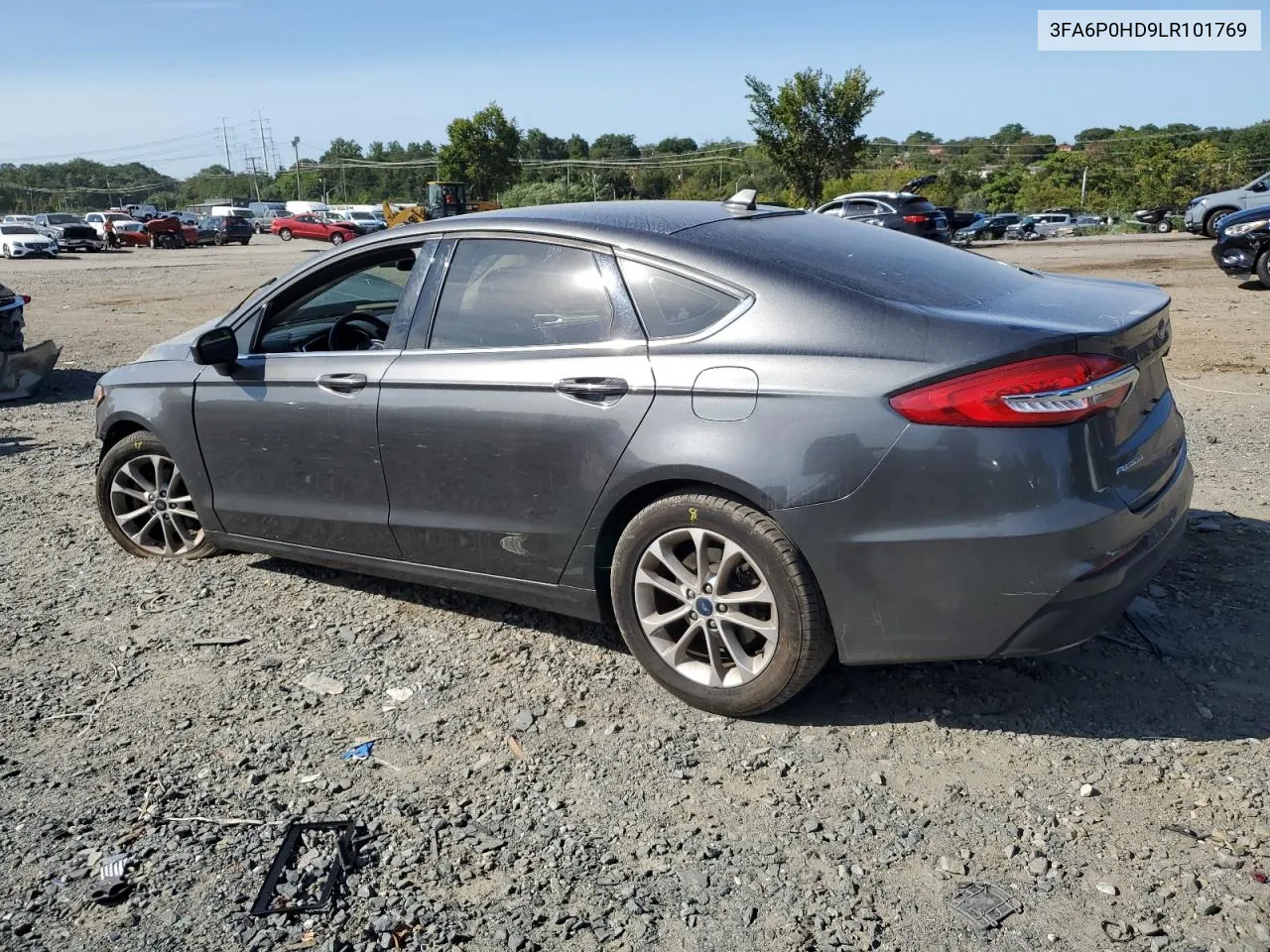 3FA6P0HD9LR101769 2020 Ford Fusion Se