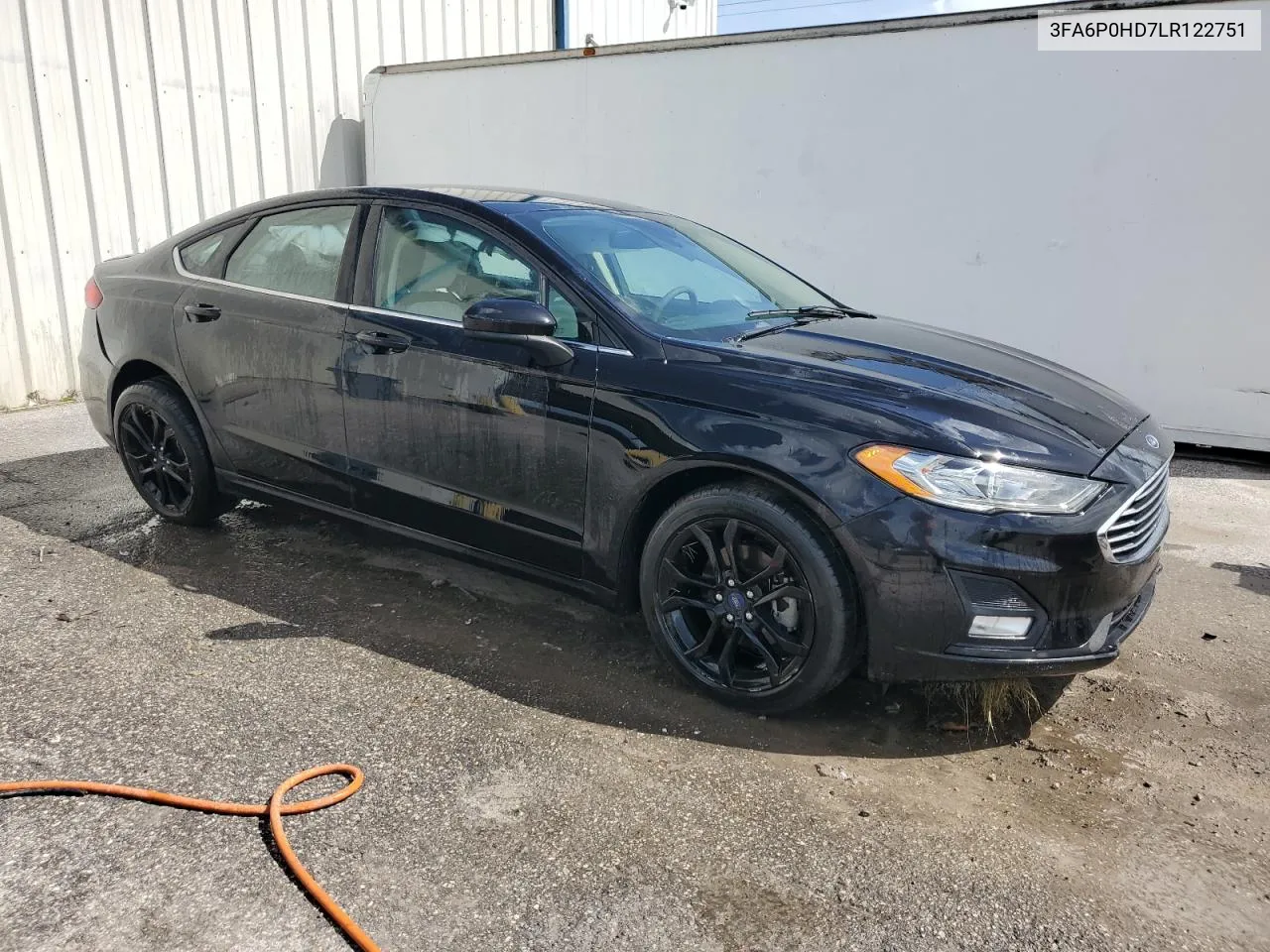 2020 Ford Fusion Se VIN: 3FA6P0HD7LR122751 Lot: 70426104