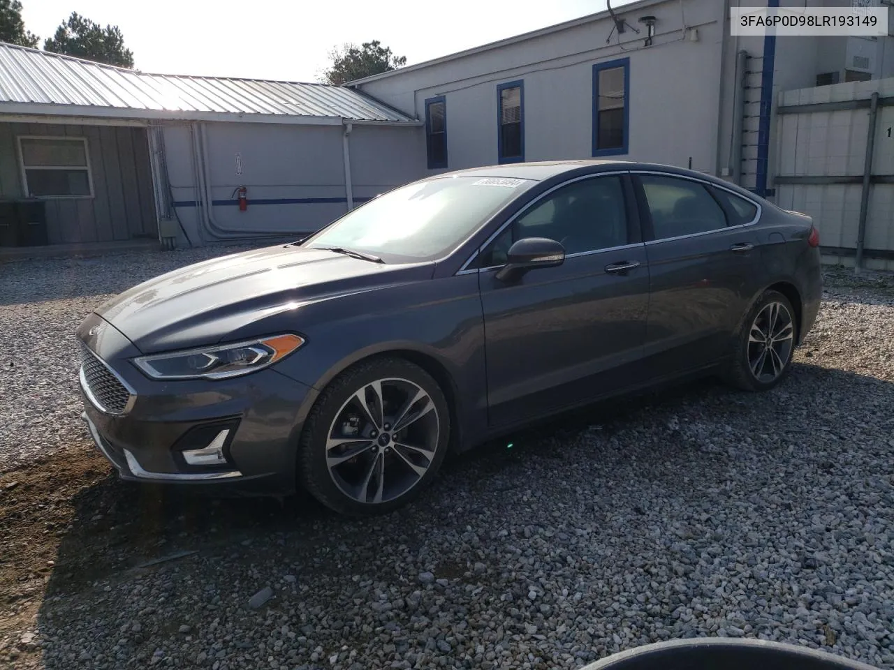 2020 Ford Fusion Titanium VIN: 3FA6P0D98LR193149 Lot: 70653894