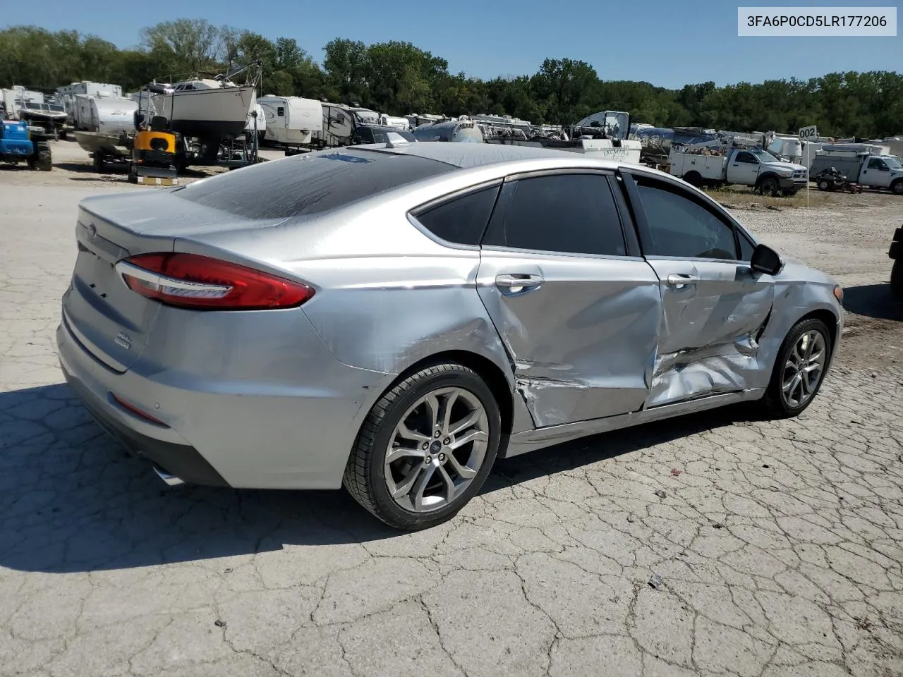 3FA6P0CD5LR177206 2020 Ford Fusion Sel