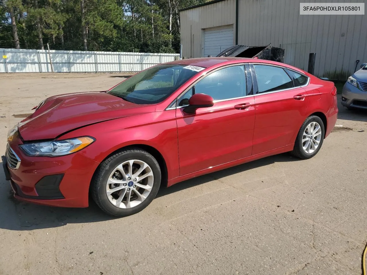 3FA6P0HDXLR105801 2020 Ford Fusion Se