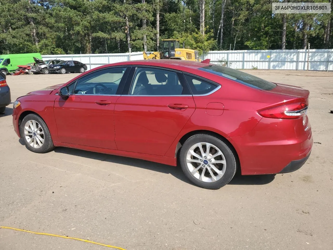 3FA6P0HDXLR105801 2020 Ford Fusion Se