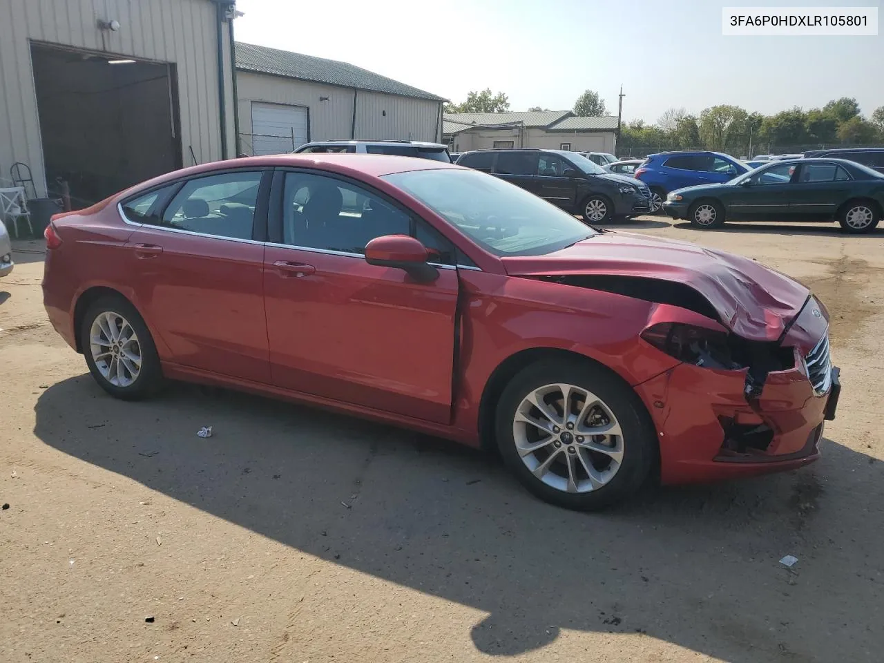 3FA6P0HDXLR105801 2020 Ford Fusion Se